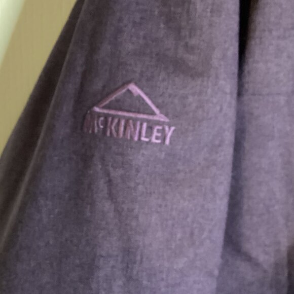 McKinley Aquamax 3.3 Women's Purple Warm Winter Coat Size L Waterproof - Picture 10 of 16